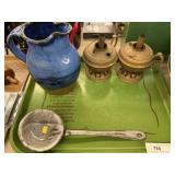 Fluid Lamp Bases, Pitcher, Ladle