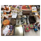 Seasonal Decor, Pantry and Cigar Boxes