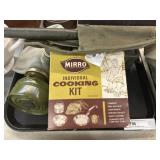 Trench Shovel, Gas Masks, Cook Kit