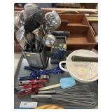 Kitchen Utensils and Colander