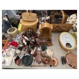 Wall Clock, Figurines, Home Decor