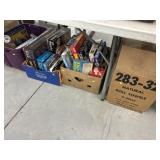 (4) Boxes of Toys and Games