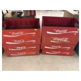 (8) Plastic Beverage Crates