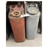 (2) Metal Fuel Cans