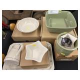 (6) Pieces of Longaberger Pottery