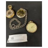 Waltham, Westclox and Imported Pocket Watches