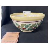 Longaberger Pottery Mixing Bowl