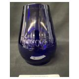 N.Y.O & W. Cobalt Lantern Globe