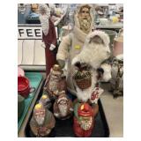 Santa Figurines