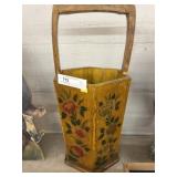 Paint Decorated Bucket