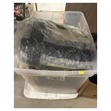 Quilt Top, Table Linens, Storage Tote/Lid