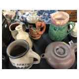 Contemporary Pottery with Beer Stein