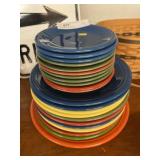 Fiestaware Plates with Bowl