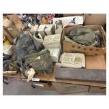Military Gas Masks, 2-Way Radios, Light Marker