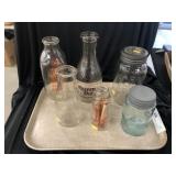 Milk Bottles and Canning Jars