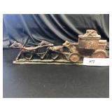 Cast Metal Carriage Form Door Stop