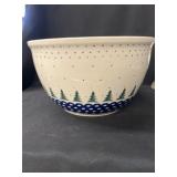Polish Pottery Serving Bowl