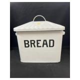 Contemporary Enamelware Bread Box