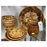 Rockingham Glazed Pottery