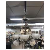 Vintage Brass Plated Ceiling Light