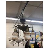 Vintage Brass Plated Hanging Light