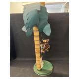 Tin Litho Toy Climbing Monkey