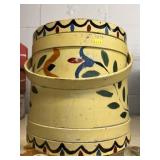 Paint Decorated Firkin