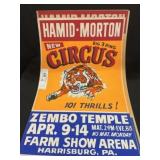 (3) Harrisburg (PA) Circus Posters