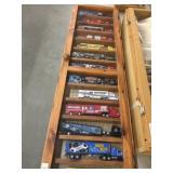 Crafted Showcase with Nascar Collectibles