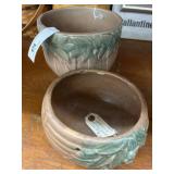 (2) Unmarked McCoy Planters