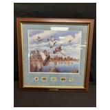 Framed Duck Stamp Print
