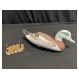 D. Unruh Holtwood, PA Carved Widgeon Decoy