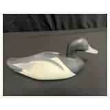 Unsigned, Carved Wood Blue Bill Decoy