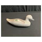 Unsigned Carved Wood Duck Decoy
