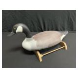 Signed, Carved Wood Goose
