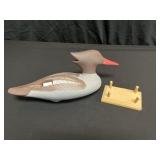 D. Unruh Holtwood, PA Red Breasted Merganser Carve