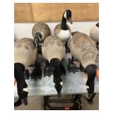 (5) Big Foot Plastic Body Goose Decoys