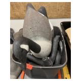 (12) Plastic Body Goose Decoy Shells