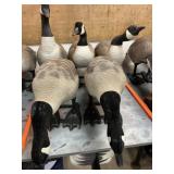 (5) Big Foot Plastic Body Goose Decoys