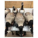 (5) Big Foot Plastic Body Goose Decoys