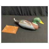 D. Unruh Holtwood, PA Carved Mallard Decoy