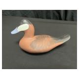 D. Unruh Holtwood, PA Ruddy Carved Wood Duck Decoy