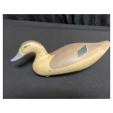 Unsigned Carved Wood Spoonbill Hen Decoy