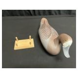 D. Unruh Holtwood, PA Carved Wood Duck Decoy