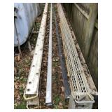 Pair of 24 Ft. Aluminum Pole Jack Uprights