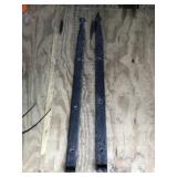 Pair of Iron Barn Door Hinges