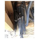 (8) Antique Barn Hinges with Spike Hinges