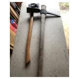 Pick Axe and Chopper 1 Splitting Maul