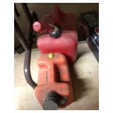 1 and 2 Gallon Plastic Gas Cans