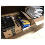 (3) Boxes of Office Supplies